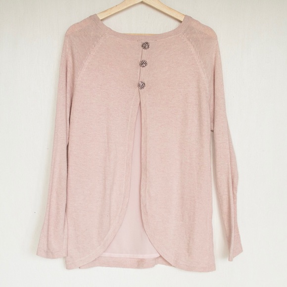 Gemstone Open Back Sweater - Picture 2 of 7